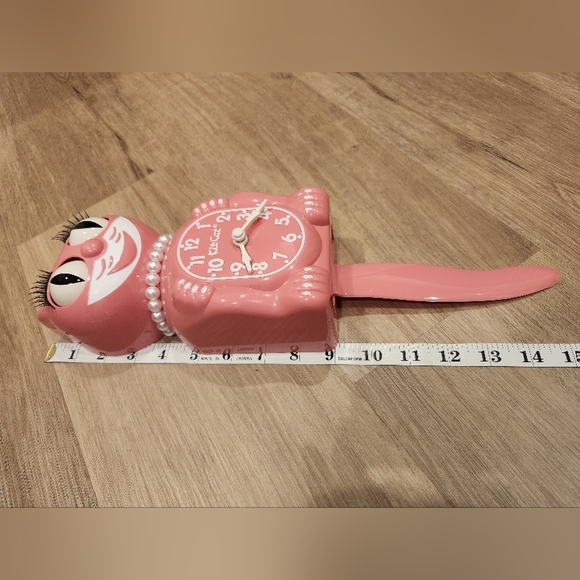 The Original Edition Kitty Cat Klock (Clock) Miss Kitty Cat Limited Edition Pink - Picture 10 of 11
